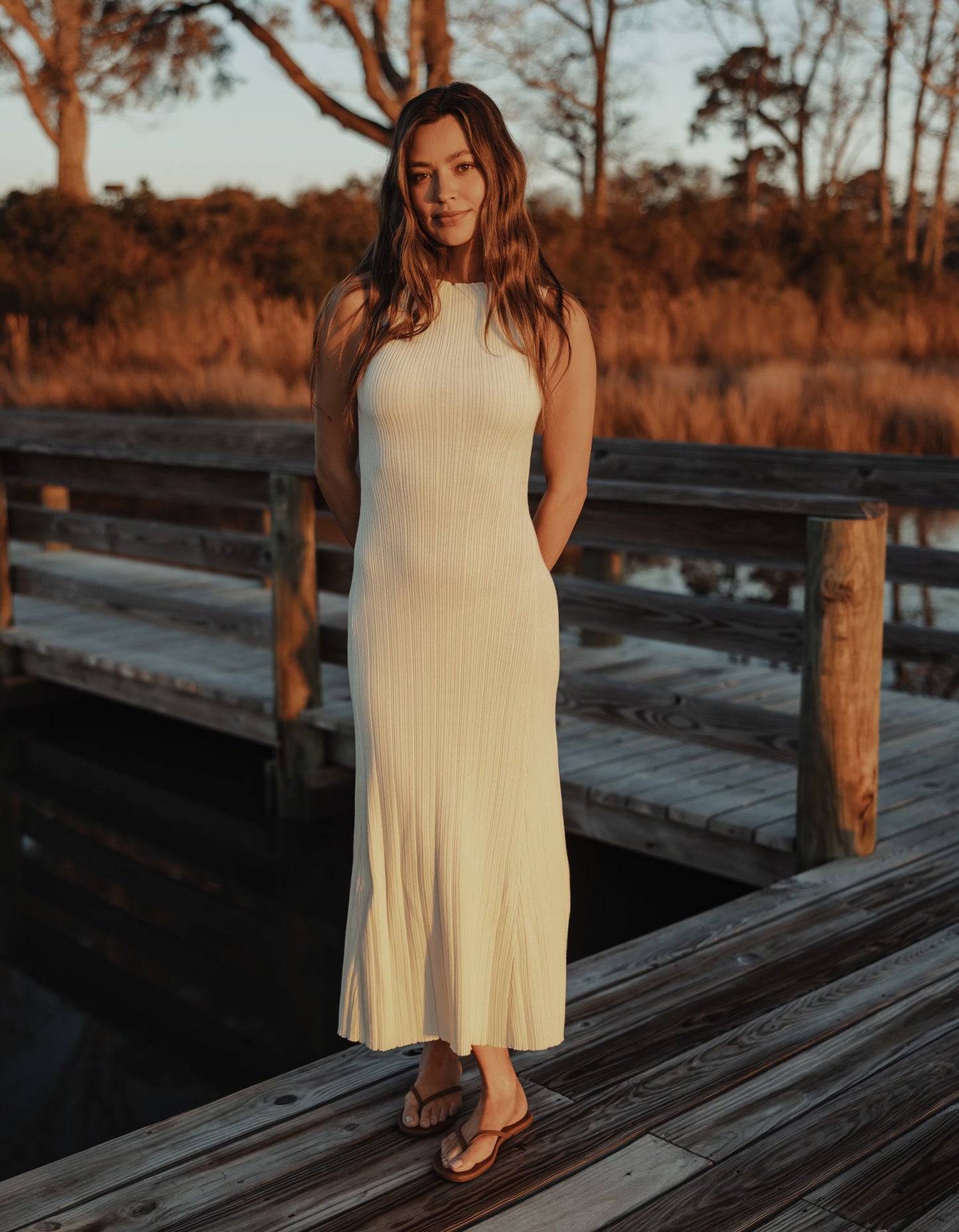 Audrey Knit Midi Dress