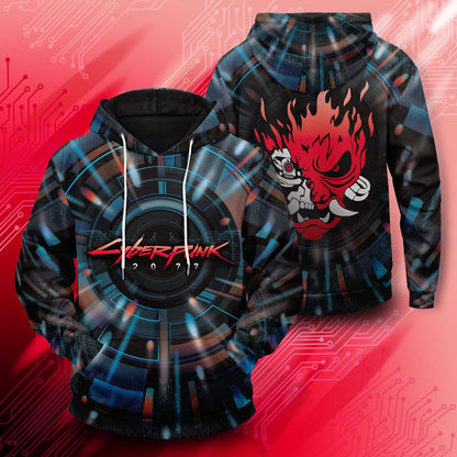 Cyberpunk 2077 Hoodie Anime 3D Sweater Cosplay Sweater