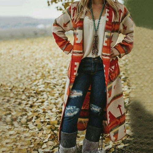 Beth Dutton Wardrobe Fall Slim Fit Top Long Sleeve Printed Long Coat