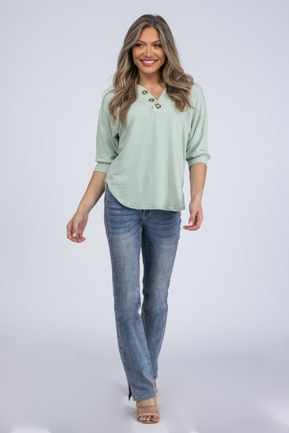 Bring The Noise Women's Flattering Long Sleeve Top