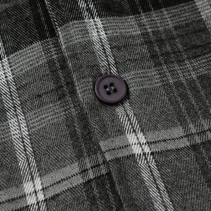 Denim Tears Shirt Kapok Plaid Short Sleeve Shirt