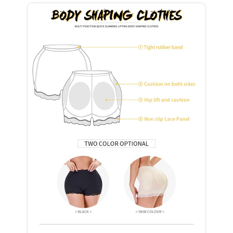 Butt lifter panty shaping butt lifting panties