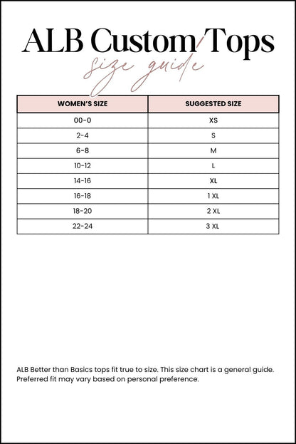 ALB Custom Women's Ribbed Notched Neckline Top