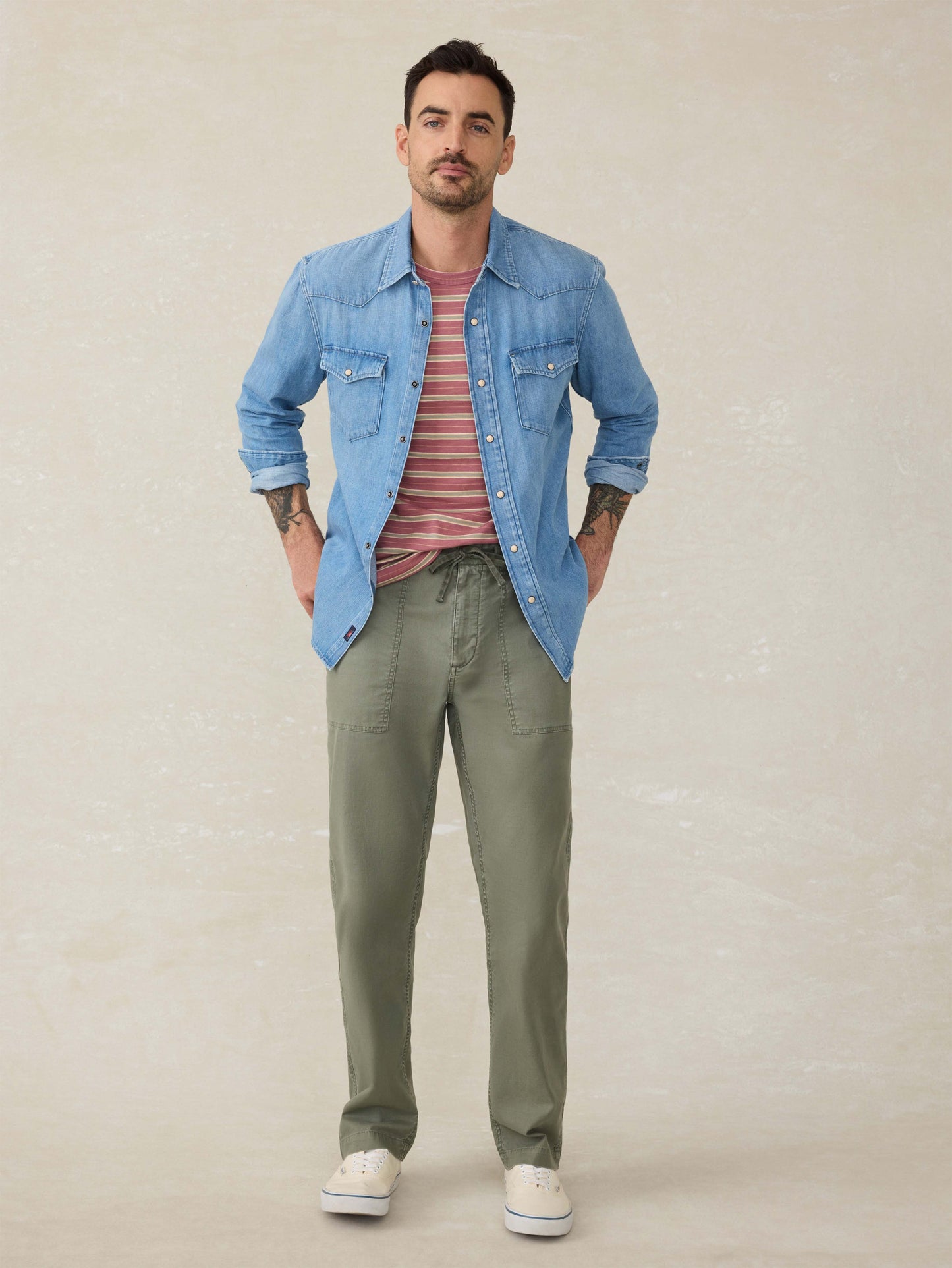 Dune Utility Pant - Desert Olive