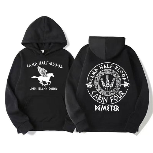 Camp Half Blood Graphic Sweatshirts Percy Jackson Long