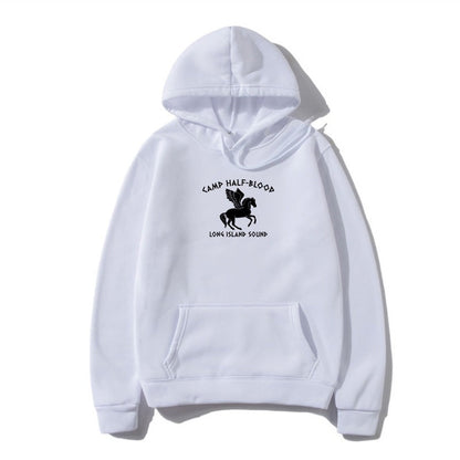 Camp Half Blood Greek DemiGod Inspired Hoody Outerwear Orang