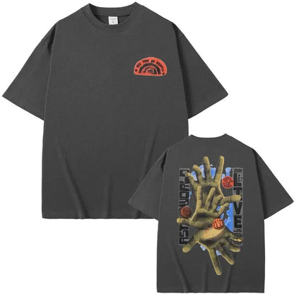 Cactus Jack Trend Street Vintage Tshirt Summer Streetwear