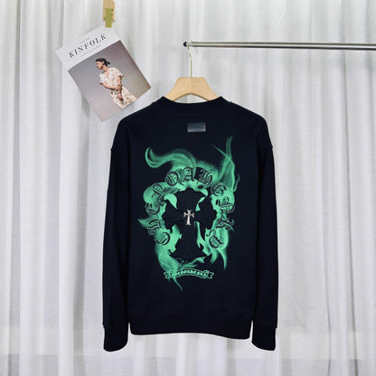 Chrome Hearts Sweatshirt Autumn/Winter Crew Neck Sweater