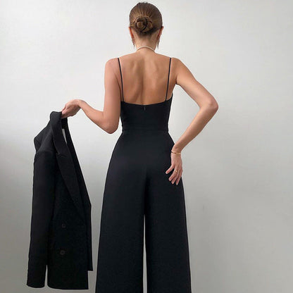 Corset Dress Summer Sling Jumpsuit Loose Sleeveless Jumpsuit