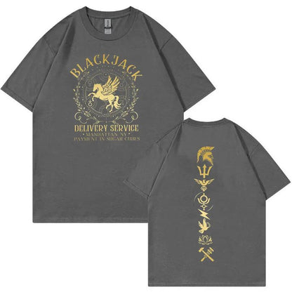 Camp Half Blood Percy Jackson T Shirts Man Women Retro Fashion