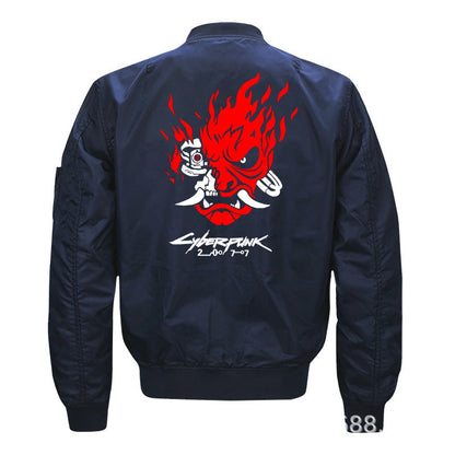 Cyberpunk 2077 Jacket Cyberpunk Sweater Pilot Jacket