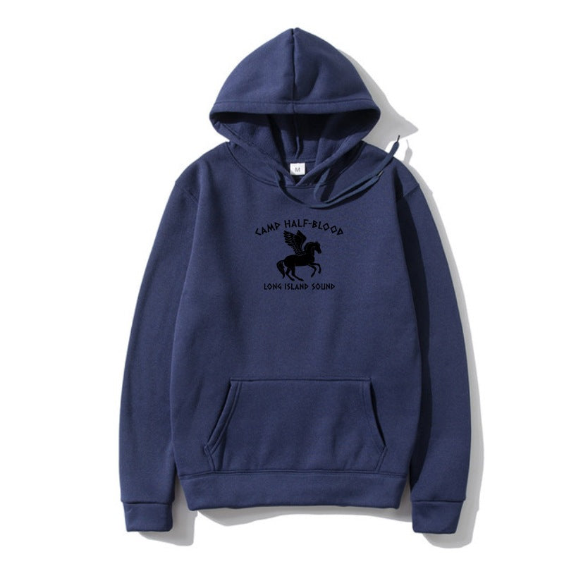 Camp Half Blood Greek DemiGod Inspired Hoody Outerwear Orang