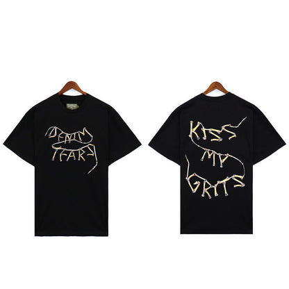 Denim Tears T Shirts Casual Short Sleeve T-shirt