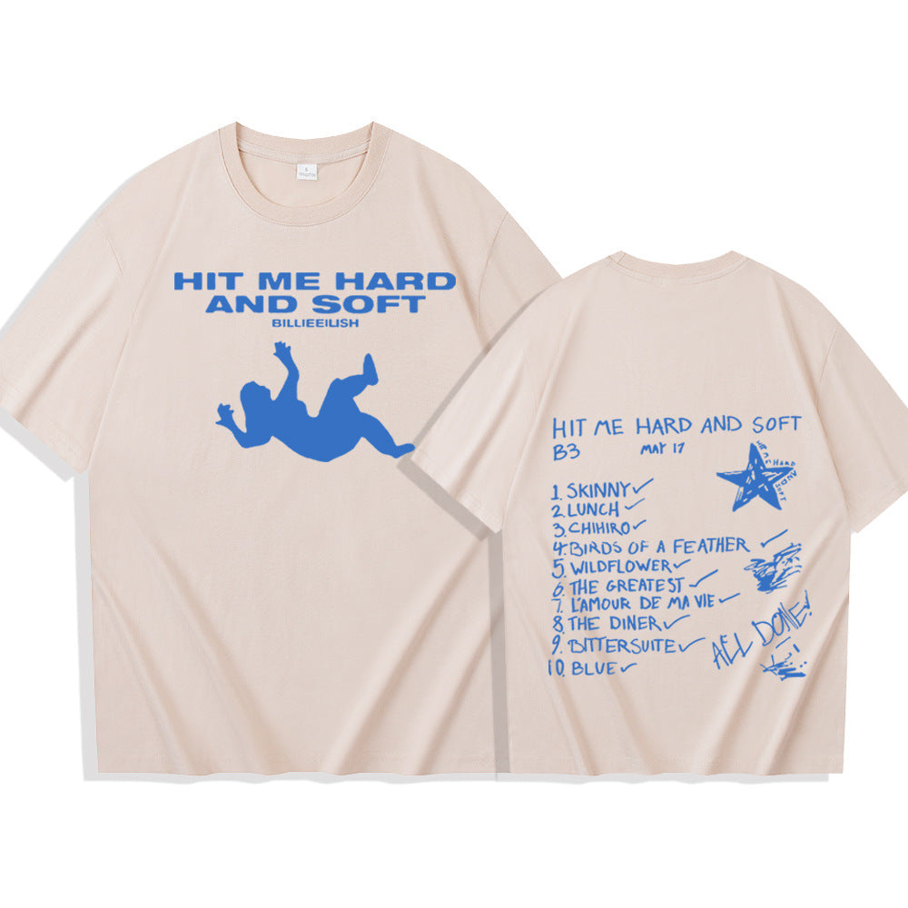 Billie Hit Me Hard and Soft 2024 Tour T-shirt Man Women