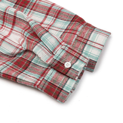 Denim Tears Shirt Plaid Long Sleeve Shirt Casual Shirt Jacket