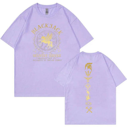 Camp Half Blood Percy Jackson T Shirts Man Women Retro Fashion