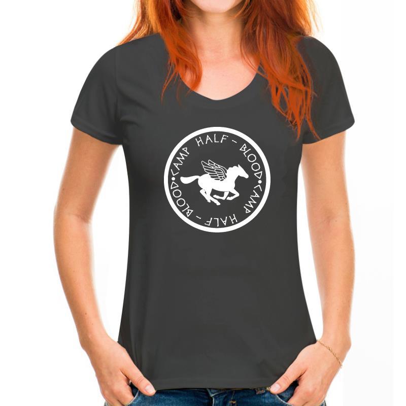 Camp Half Blood Logo ManT-Shirt T Shirts Short Sleeve Leisur