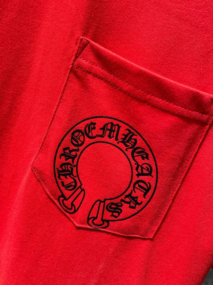 CHH Chrome Hearts T Shirts Mouth Short Sleeve T-shirt Men and Women