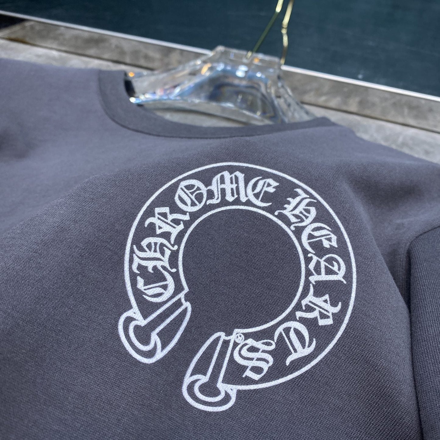 Chh Chrome Heart Long Sleeve Shirt Unisex Fashion Loose Long Sleeve Shirt