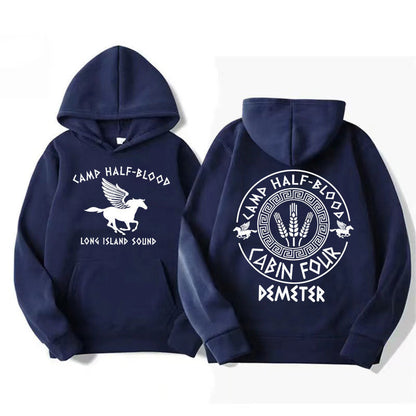 Camp Half Blood Graphic Sweatshirts Percy Jackson Long