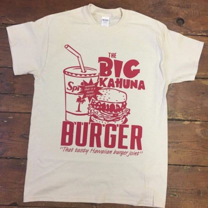 Big Kahuna Burger Graphic T-Shirt Short Sleeve Unisex Pulp