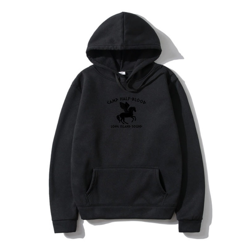 Camp Half Blood Greek DemiGod Inspired Hoody Outerwear Orang