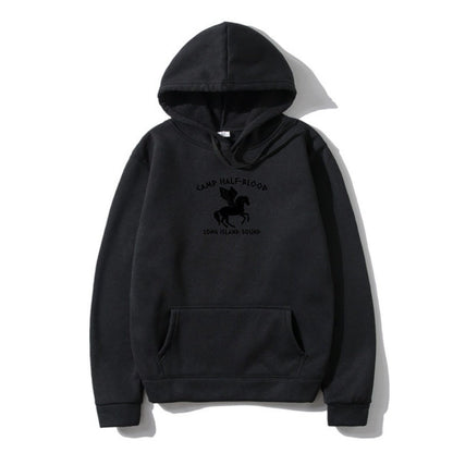Camp Half Blood Greek DemiGod Inspired Hoody Outerwear Orang