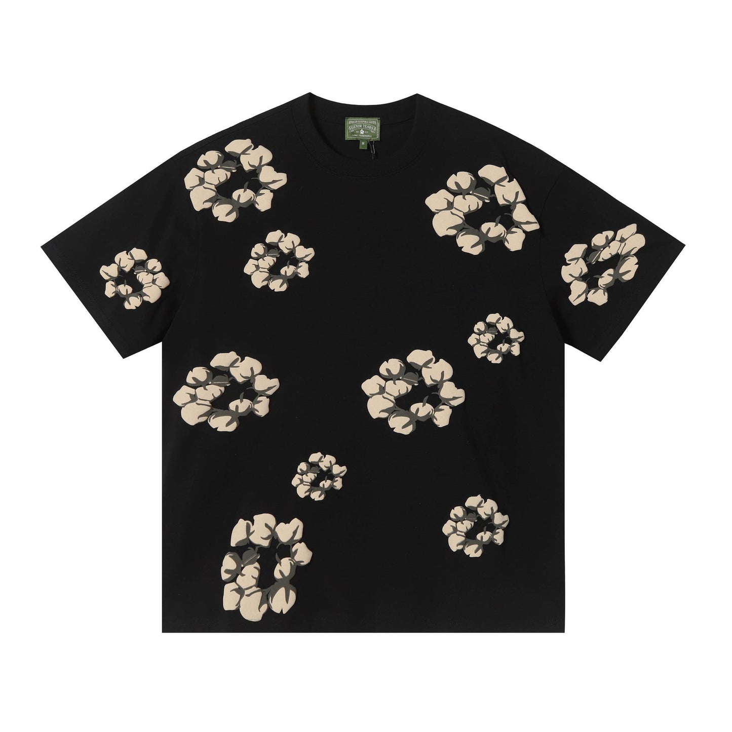 Denim Tears Shirt/Shorts (purchased Separately) Foam Print Short Sleeve T-Shirt