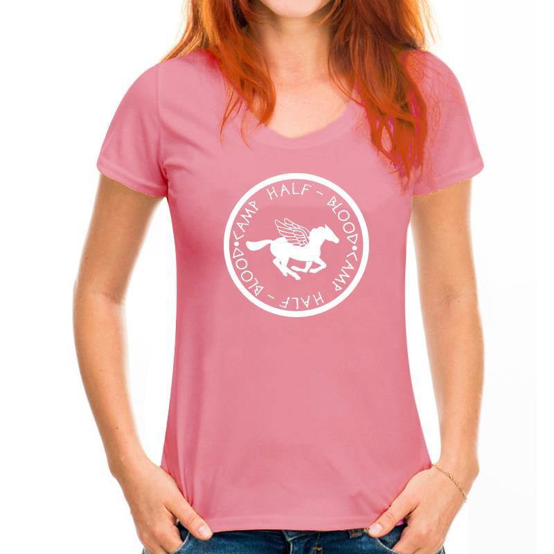 Camp Half Blood Logo ManT-Shirt T Shirts Short Sleeve Leisur