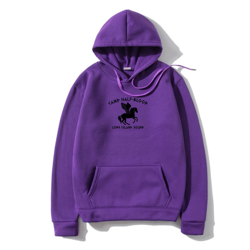 Camp Half Blood Greek DemiGod Inspired Hoody Outerwear Orang