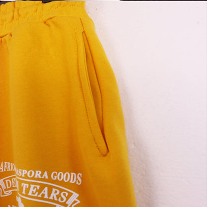 Denim Tears Outfit:T Shirt/Shorts (Separate Purchase Options) Short Sleeve T-shirt Men and Women Sports Shorts Suit