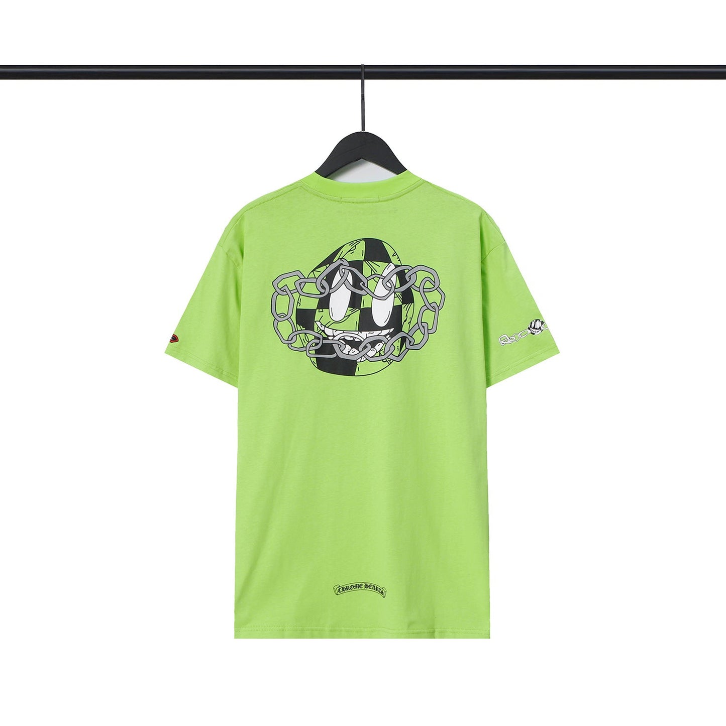 CHH Chrome Heart T Shirts Back Cross Short Sleeve T-Shirt