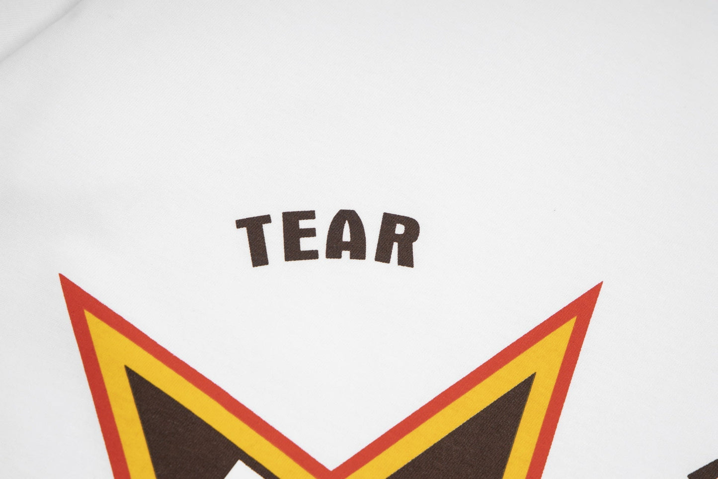 Denim Tears T Shirts D.T Kapok Five-Pointed Star Letter Print Short-Sleeve T-shirt