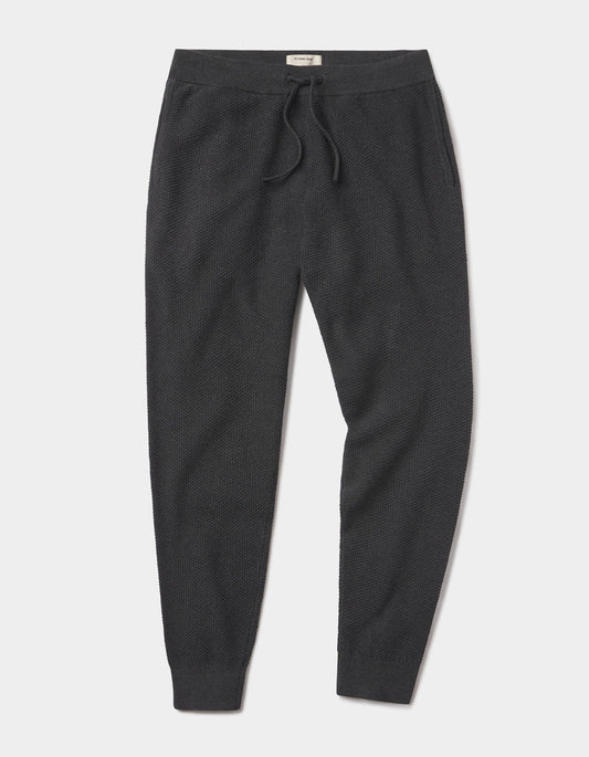 COOLMAX® Textured Jogger in Dark Charcoal