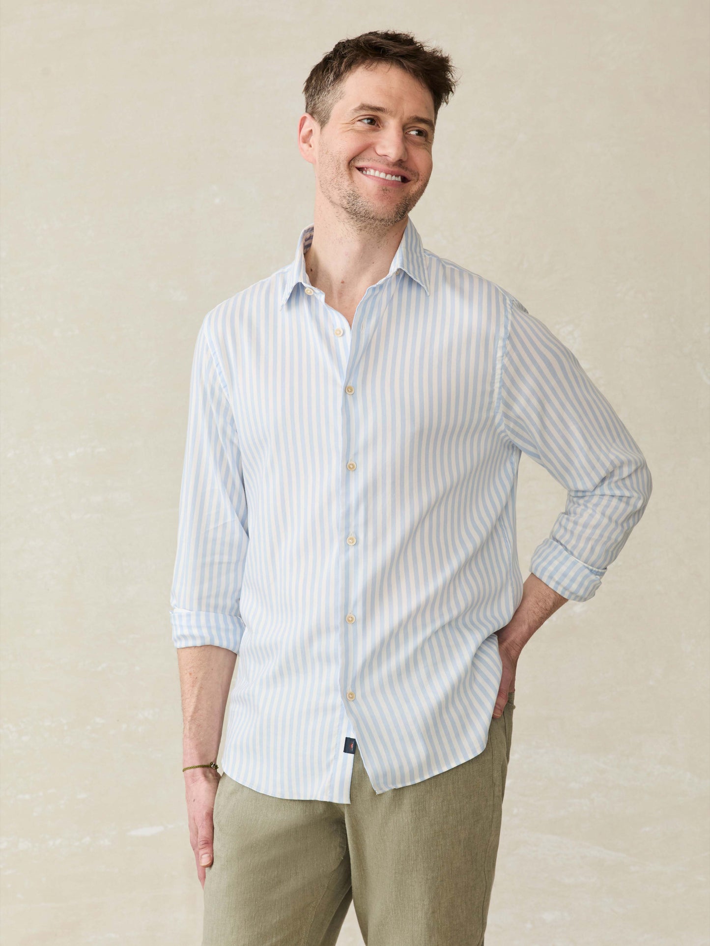 Movement™ Monterey Shirt - Blue Cape Stripe
