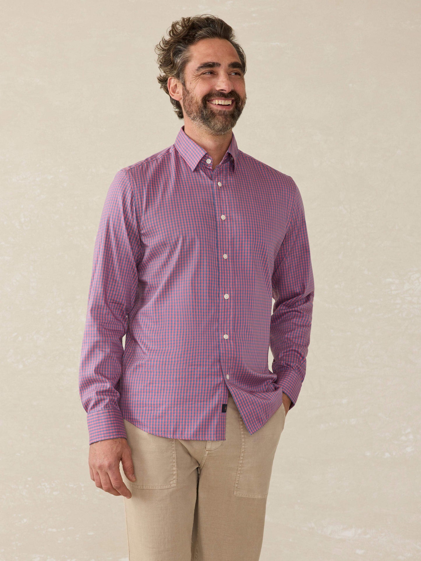 The Movement™ Shirt - Blue Rose Gingham