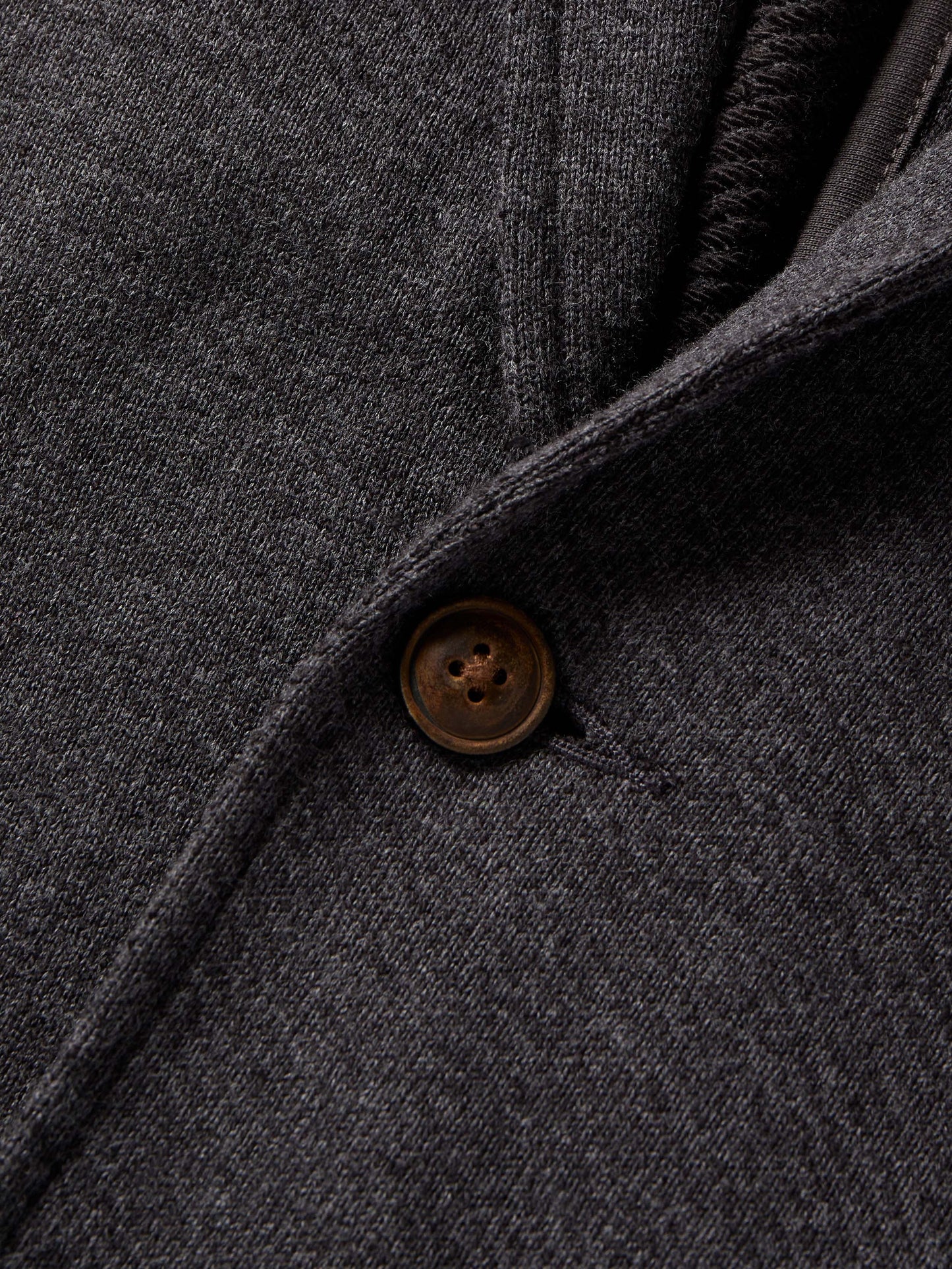 Inlet Knit Blazer (Short) - Black Sky Melange