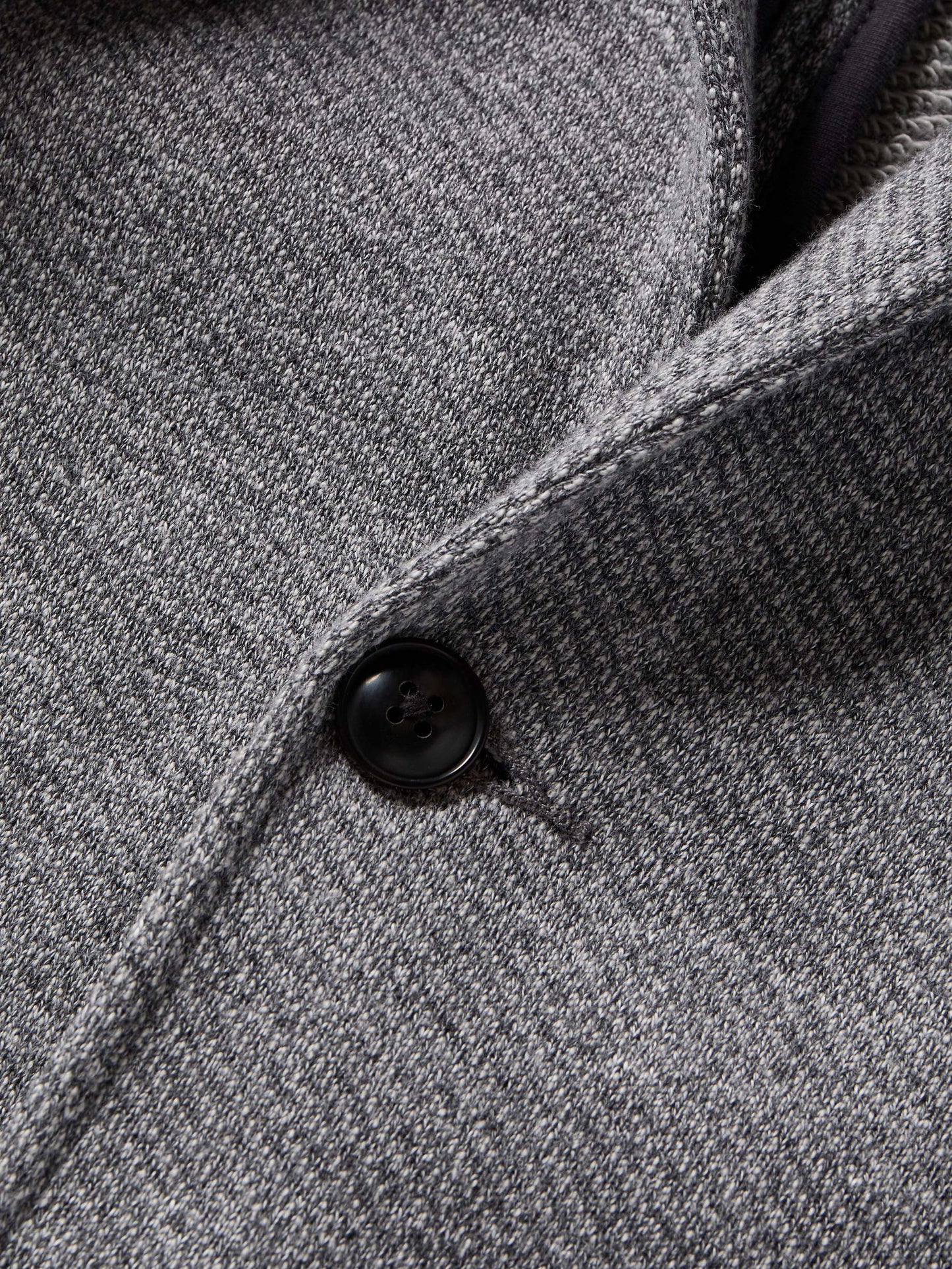 Inlet Knit Blazer (Short) - Medium Grey Melange
