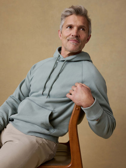 High Standard Fleece Hoodie - Aspen Green