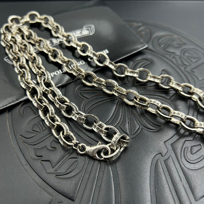 Chrome Hearts Necklace Cross Letter Necklace Vintage Men's and Women's Same